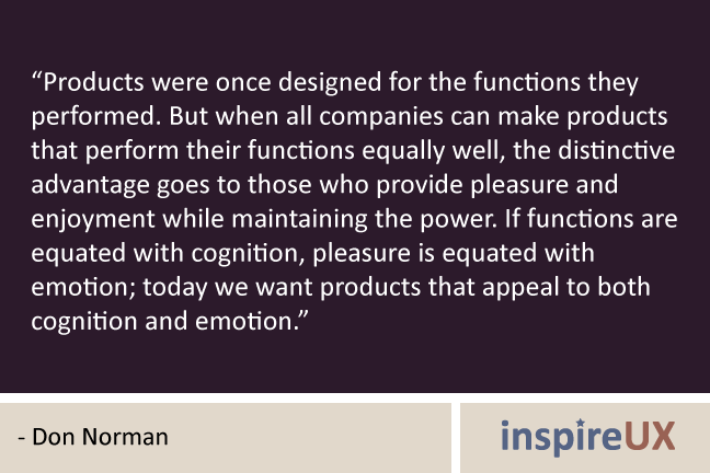 If functions are equated with cognition, pleasure is equated with emotion; 