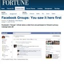 Fortune.com compares my ideas to Facebook Groups